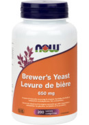 Now Brewer's Yeast 650mg - 200 Tabs
