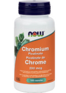 Now Chromium Picolinate 200mcg - 100 Caps