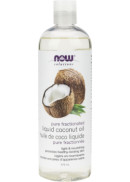 Now Pure Fractionated Liquid Coconut Oil - 473ml