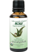 Now Essential Oils Eucalyptus Oil (Certified Organic) - 30ml