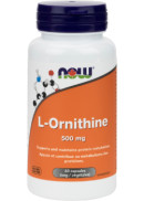 Now L-Ornithine 500mg - 60 Caps