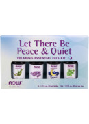 Now Essential Oils Let There Be Peace & Quiet Relaxing Essential Oils Kit - 4 x 10ml