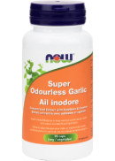 Now Super Odorless Garlic 500mg - 90 Caps