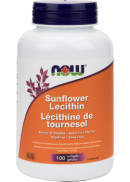 Now Sunflower Lecithin - 100 Softgels