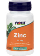 Now Zinc 50mg - 100 Tabs