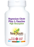 New Roots Magnesium Citrate & L-Taurine - 90 Caps