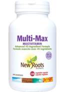 New Roots Multi-Max Multivitamin (Iron Free) - 120 V-Caps