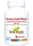New Roots Horny Goat Weed 500mg - 60 V-Caps