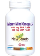 New Roots Merry Mind Omega-3 1,000mg EPA / 100mg DHA - 30 Softgels