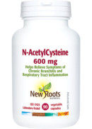New Roots N-Acetylcysteine (NAC) 600mg - 90 V-Caps