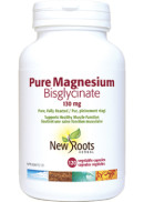 New Roots Pure Magnesium Bisglycinate 130 mg - 120 V-Caps