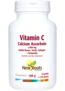 New Roots Vitamin C Calcium Ascorbate 1090mg - 150g