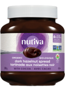 Nutiva Organic Hazelnut Spread (Dark) - 369g