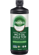 Nutiva Organic MCT Oil From Coconut (Unflavoured) - 946ml