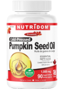Nutridom Pumpkin Seed Oil (Cold-Pressed) - 90 V-Softgels