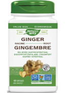 Nature's Way Ginger Root 550mg - 180 Caps