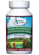 Omega Alpha Maritime Pine Bark Extract - 60 Caps