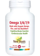 New Roots Omega 3/6/7/9 - 90 Softgels