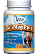 Omega Alpha Cal-Mag Plus - 120 V-Caps