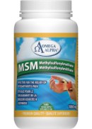 Omega Alpha MSM (Methylsulfonylmethane) - 180 V-Caps