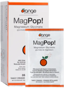 Orange Naturals MagPop Magnesium Glycinate (Tangy Orange) - 35 Packets