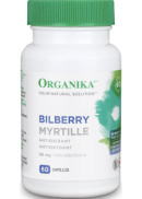 Bilberry Extract 60mg - 60 Caps - Organika
