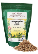 Organic Connections Ashwagandha Root (Organic Loose) - 454g