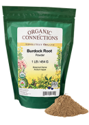 Organic Connections Burdock Root (Organic Powder) - 454g