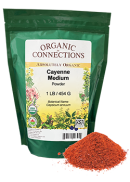 Organic Connections Cayenne Medium (Organic Powder) - 454g