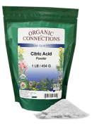 Organic Connections Citric Acid (Pure Quality Powder) - 454g
