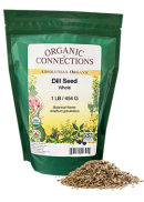 Organic Connections Dill Seed (Organic Whole) - 454g