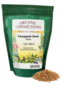 Organic Connections Fenugreek Seed (Organic Whole) - 454g