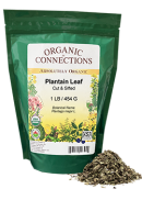 Plantain Leaf (Organic Loose) - 454g - Organic Connections