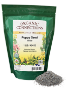 Organic Connections Poppy Seed (Organic Whole) - 454g