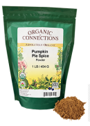 Organic Connections Pumpkin Pie Spice (Organic Powder) - 454g