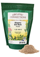 Organic Connections Slippery Elm Bark (Organic Powder) - 454g