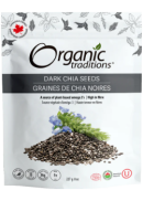 Organic Traditions Organic Chia Seeds (Dark) - 227g