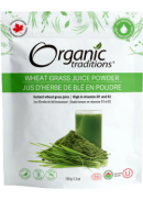 Organic Traditions Wheat Grass Juice Powder - 150g