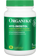 Organika Inositol 500mg (Myo-Inositol) - 90 V-Caps