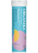 Organika Instant C Effervescent (Raspberry) - 10 Tabs