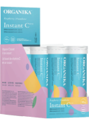 Organika Instant C Effervescent (Raspberry) - 8 Tubes x 10 Tabs