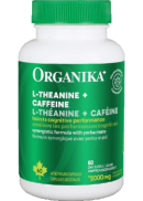 Organika L-Theanine + Caffeine - 60 V-Caps