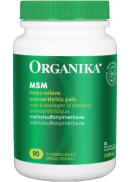 Organika MSM (Methyl-Sulfonyl-Methane) 1,000mg - 90 Caps