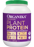 Organika Organic Plant Protein With Prebiotics & Probiotics (Unflavoured) 1.08Kg