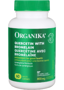 Organika Quercetin W/ Bromelain 500mg - 60 Caplets