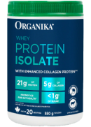 Organika Whey Protein Isolate With Collagen Protein (Unflavoured) - 580g
