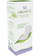 Organyc Flat Cotton Panty Liners (Light Flow) - 24 Pieces
