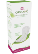 Organyc Flat Cotton Panty Liners (Maxi) - 20 Pieces