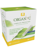 Organyc Compact Cotton Tampons (Regular) - 16 Pieces