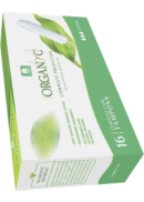 Organyc Cotton Tampons Without Applicator (Super) - 16 Pieces